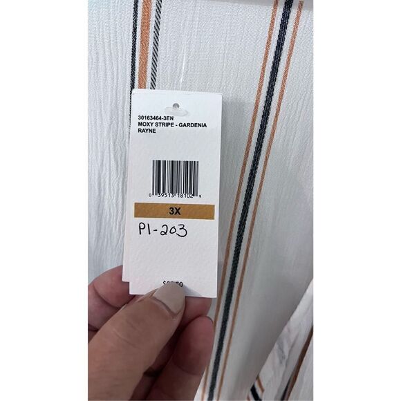 JESSICA SIMPSON WRAP DRESS GAUZE MATERIAL WOMENS SZ 3XL NEW P1-203 - Picture 6 of 12